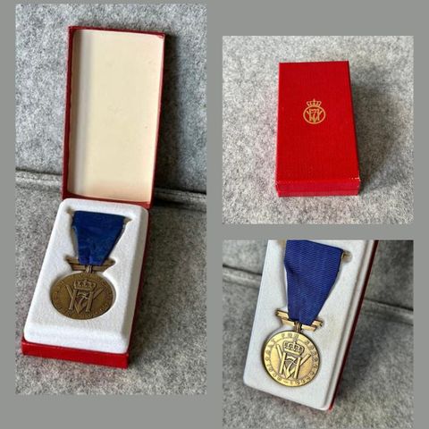 Norsk H7 Frihets medalje fra 2. Verdenskrig 1940-45