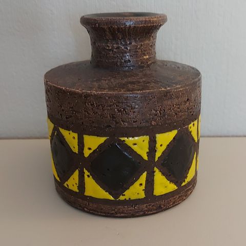 Italiensk Bitossi vase fra ca. 60-tallet.