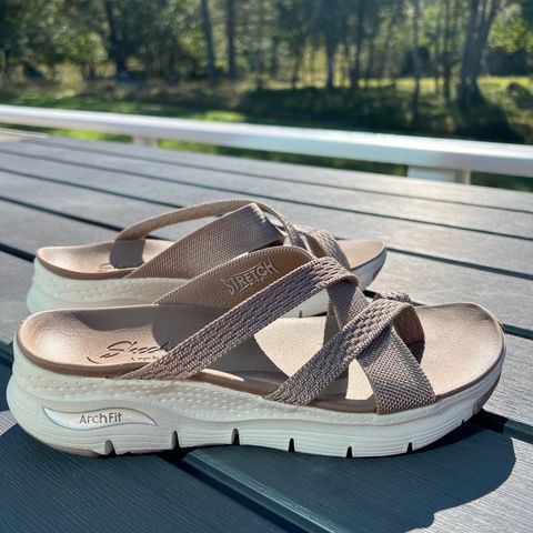 Skechers dame-sandaler, str 39