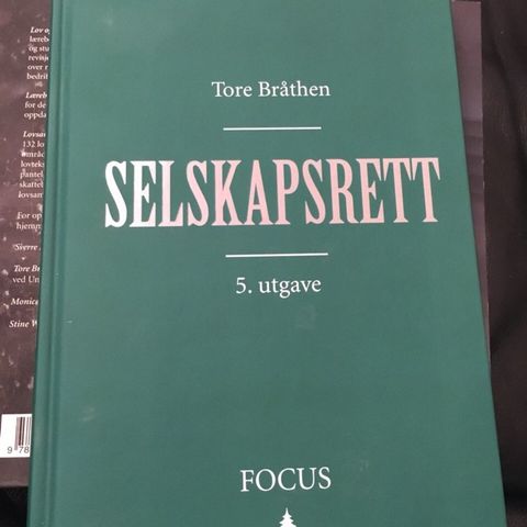 Selskapsrett - T. Bråthen