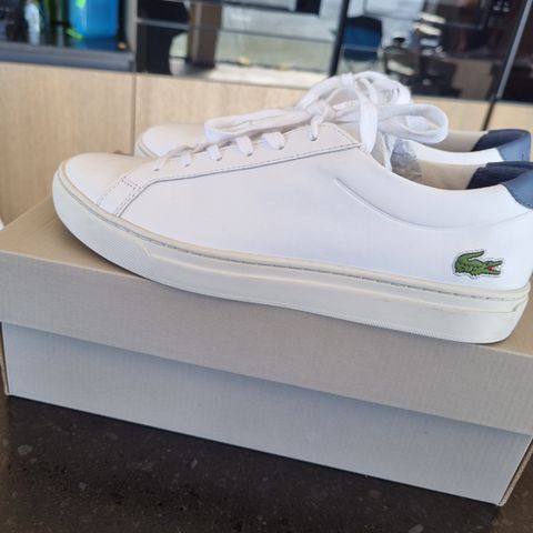 Lacoste skinn sneakers 39