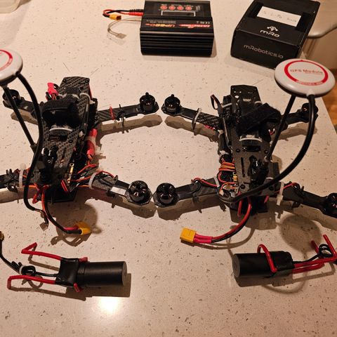 Drone kit, 2stk RTK gps, onboard computere, fin pris.