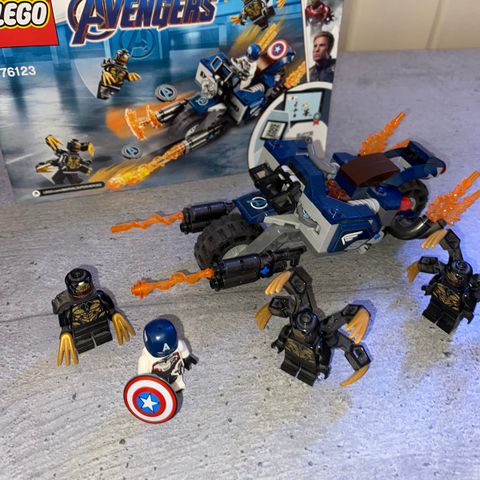 Lego Marvel - 76123 Captain America: Outriders Attack