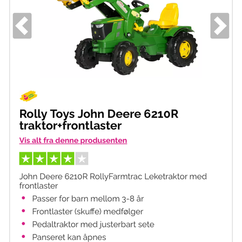 John deere traktor 6210r