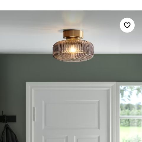 Ny/ubrukt Solklint plafond/taklampe