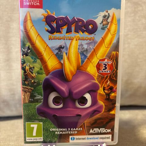 Spyro Reignited Trilogy til Nintendo Switch