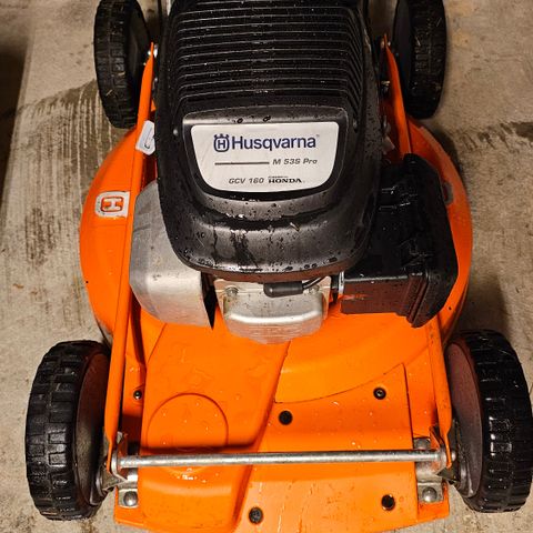 Husqarna M 53S PRO Kvalitetsklipper/Honda motor/Alu-chassi/Bioklipp/Fremdrift.