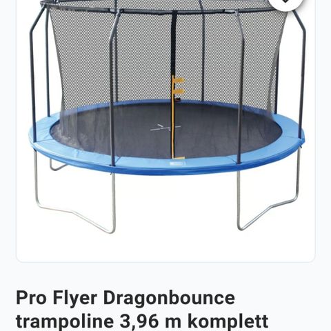 Trampoline pro flyer dragonbounce 3.96m