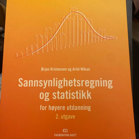 Sannsynlighetsregning og statistikk for høyere utdanning 2. utg bok+ressurshefte