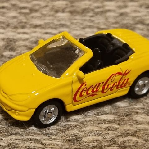 Peugeot 206 cc med Coca-Cola reklame