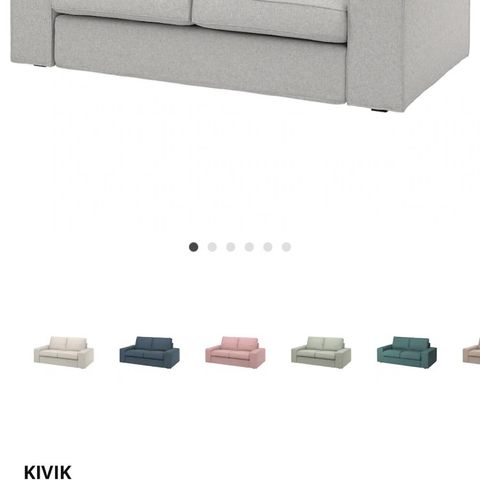 Kivik 2 seter sofa