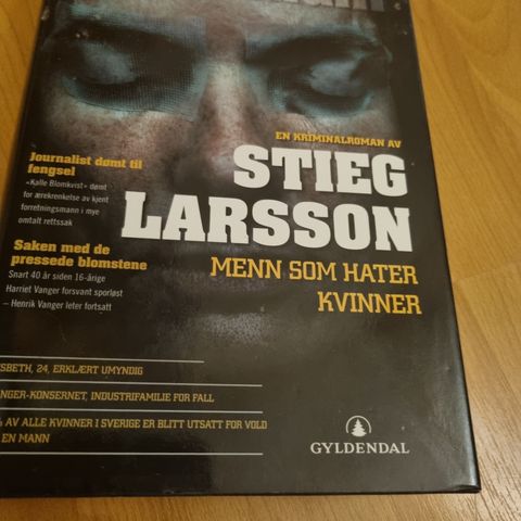 Stieg Larsson  -Menn som hater kvinner