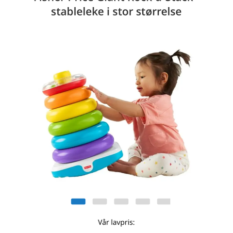 Fisher price leketårn