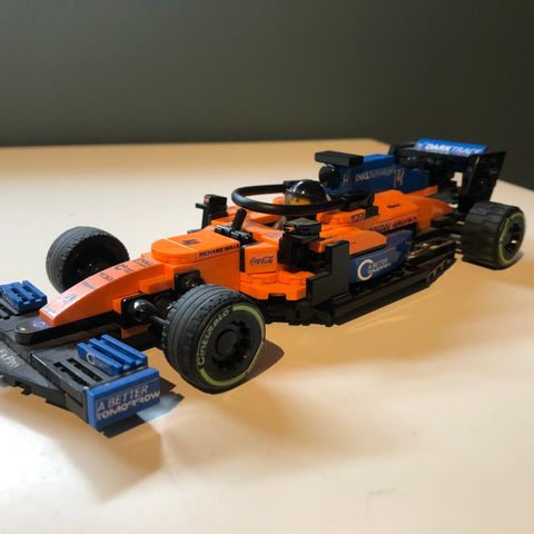 Lego F1 Moc McLaren MCL35 "Speed Champions"