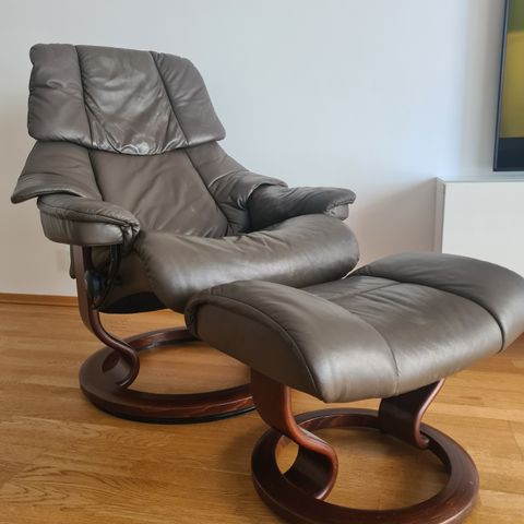 EKORNES Stressless Reno med puff