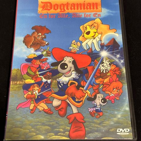 Dogtanian (DVD) Norsk Tale