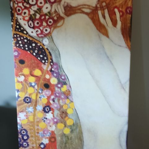 Gustav Klimt maleri/print.ikea.  56x140cm