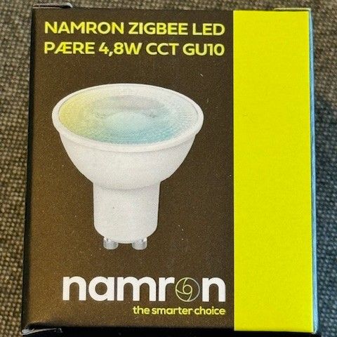 20 stk. LED Spot Pære 4,8W GU10 Zigbee