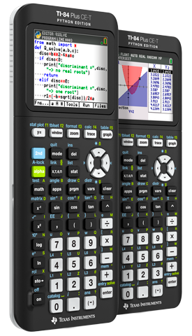 Texas Instruments TI-84 Plus CE-T Python