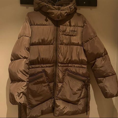 Ganni tech puffer