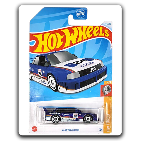 Hot Wheels Audi '90 quattro (HW Turbo 2024), HTC64 | US langt kort