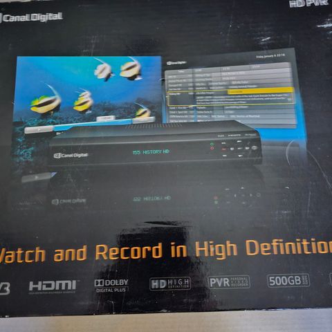 Canal Digital HD PVR dekoder