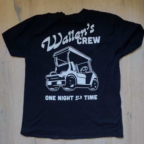 Morgan Wallen unik souvenir - Local Crew T-skjort One Night At A Time tour 2024