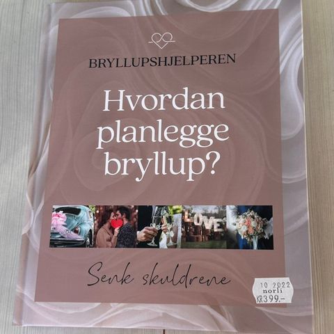 Bok om planlegging av bryllup