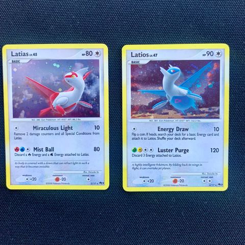 Latias & Latios (Holo) - Pop Series 7