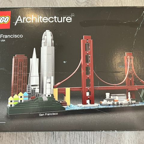 Lego Architecture 21043 San Francisco - Uåpnet