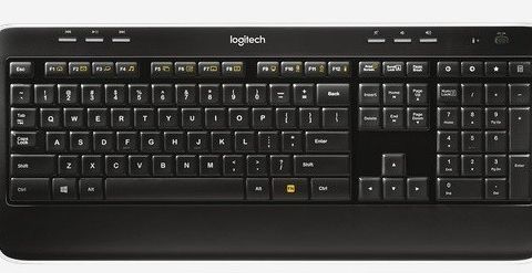 Logitech tastatur MK520 og mus M705