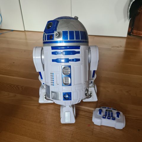 (40 cm høy) STAR WARS R2-D2 Interactive Robot