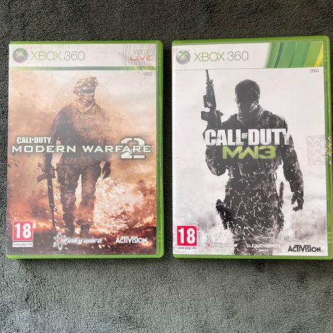 Call of Duty Modern Warfare 2 og 3 (Xbox 360)