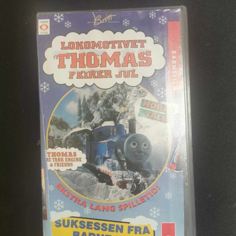 Lokomotivet Thomas Feirer jul    VHS film