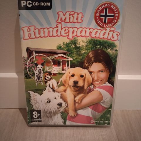 NY, Ubrukt CD-Rom for barn fra 3 år. Mitt hundeparadis.