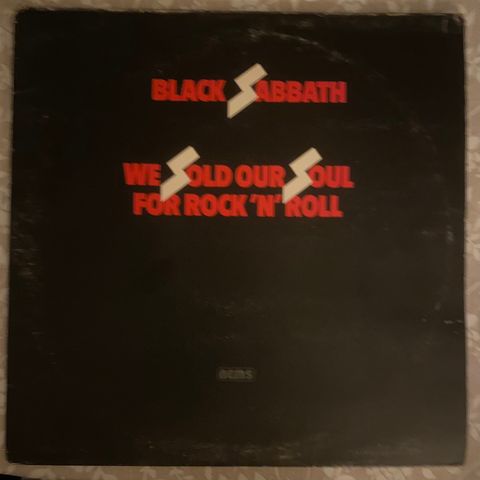 Black Sabbath - We Sold Our Soul For Rock’n’ Roll LP/Vinyl