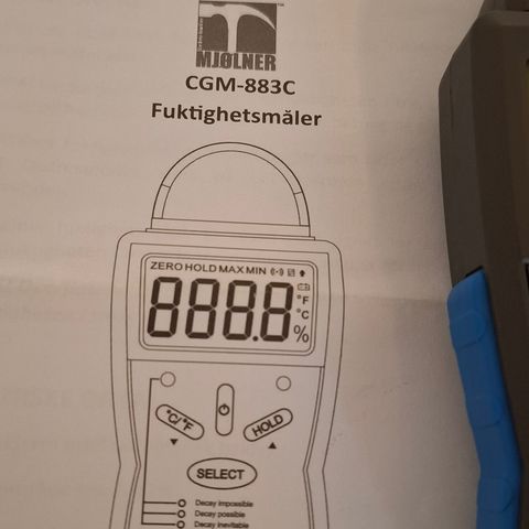 Fuktighetsmåler