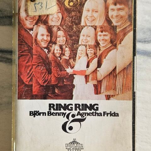 Kassett Björn Benny og Agnetha Frida ABBA - Ring Ring