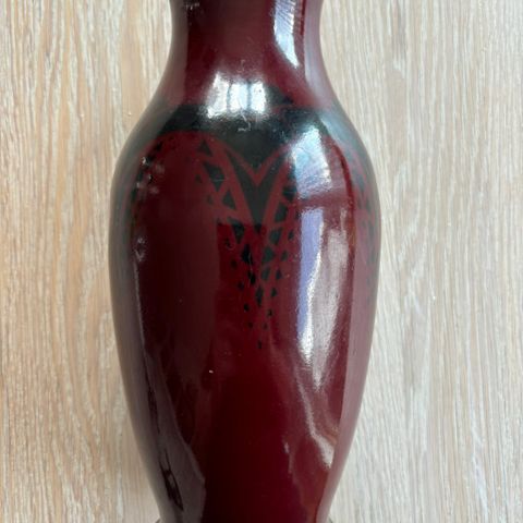 Gammel art deco vase fra Sveits