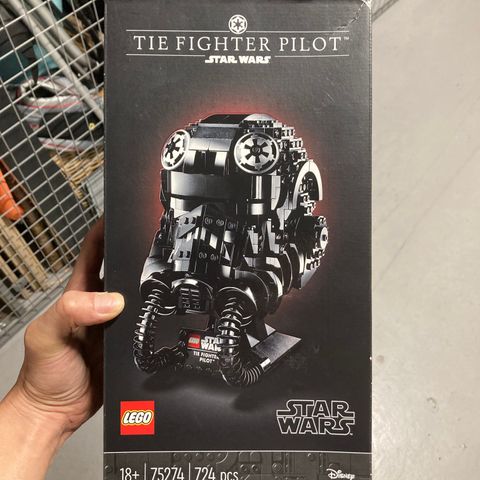 Lego 75274 TIE Fighter Pilot hjelm