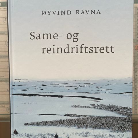 Same- og reindriftsrett (Øyvind Ravna, 1. utgave)