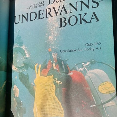 Undervannsboka  - Alf G. Andetsen/Jørn Stubdal