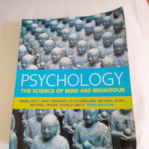 Psychology: The Science of Mind and Behaviour (Third edition).