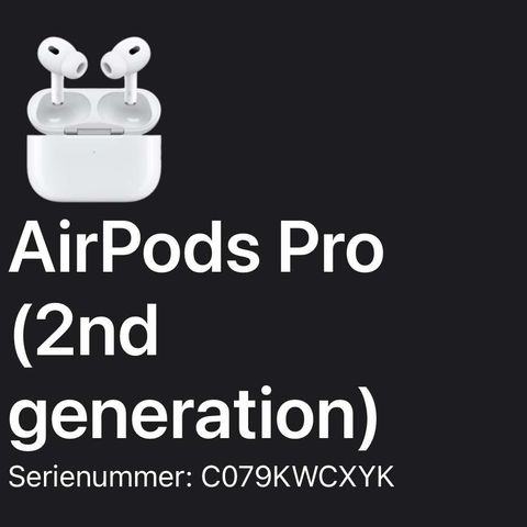 APPLE AIRPODS PRO GEN 2