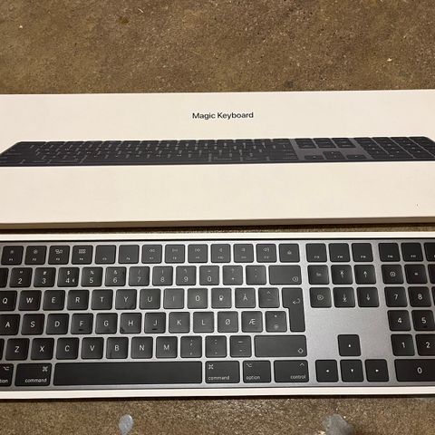 Apple Magic keyboard med numerisk tastatur