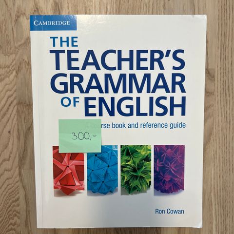 The teacher's grammar of English