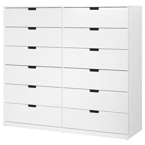 IKEA Nordli kommode 12 skuffer