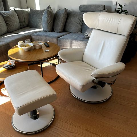 Ekornes Jazz medium med skammel.