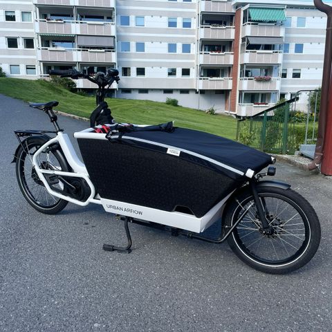 Urban Arrow Family Cargo lastesykkel Enviolo Bosch 500wh Magura Supernova