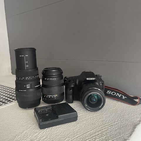 Sony Alpha A58 systemkamera m/18-300mm